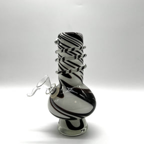NIBO Distribution Glass Bong Soft Glass 6 " Assorted Colors and design Soft Glass 6 " Assorted Colors and design
