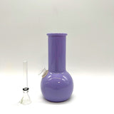NIBO Distribution Glass Bong Soft Glass 6 " Assorted Colors and design Soft Glass 6 " Assorted Colors and design