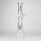 Kush 17" Rasta 420 Percolator Glass Bong