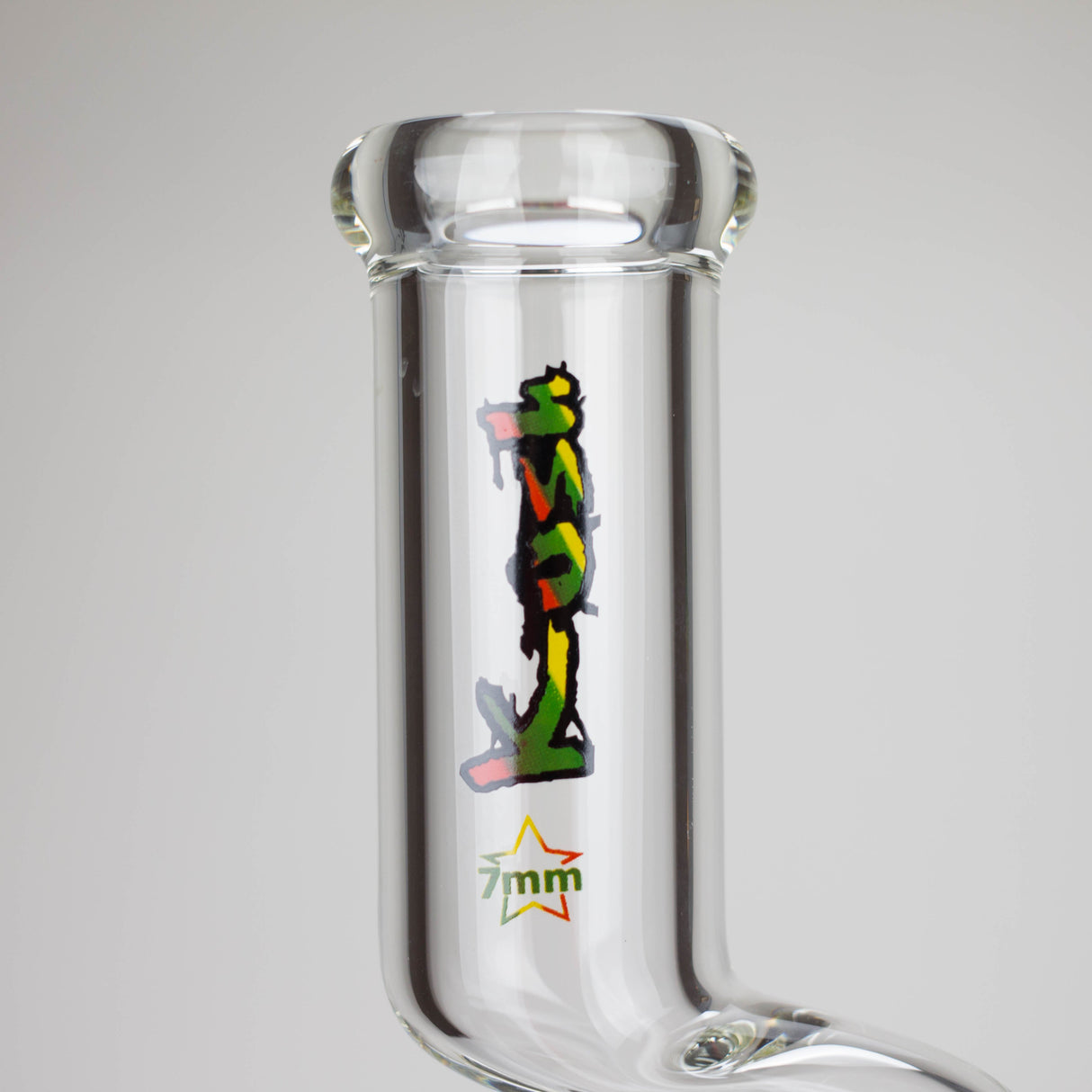 Kush 17" Rasta 420 Percolator Glass Bong