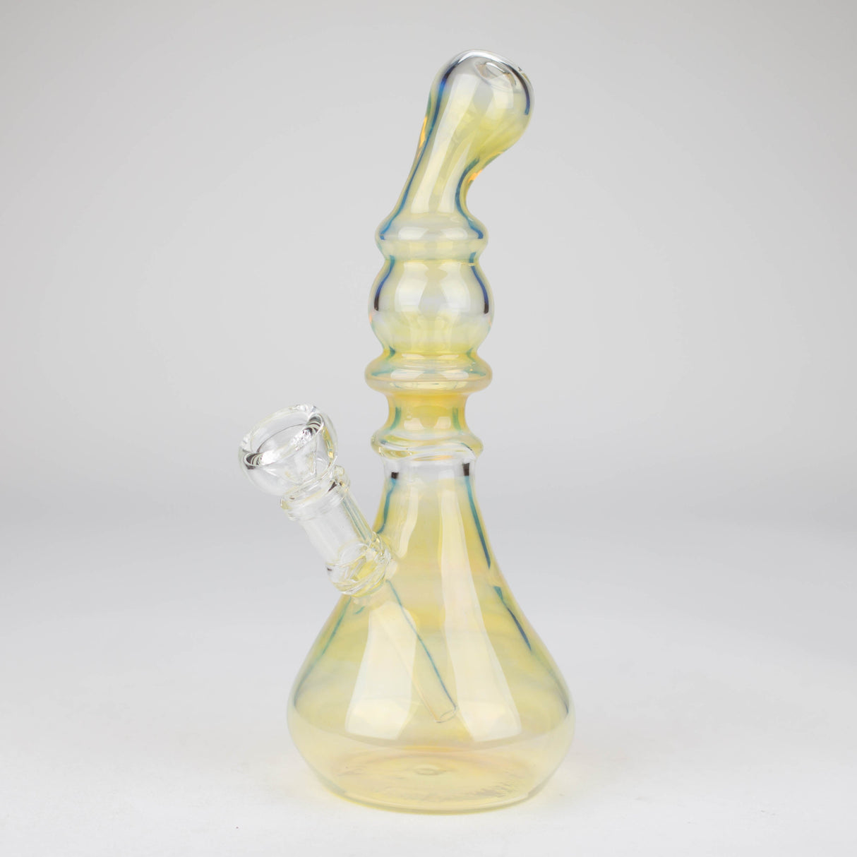 9" Bent Neck Fixed Diffuser Bong