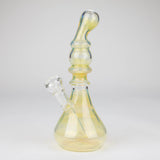 9" Bent Neck Fixed Diffuser Bong
