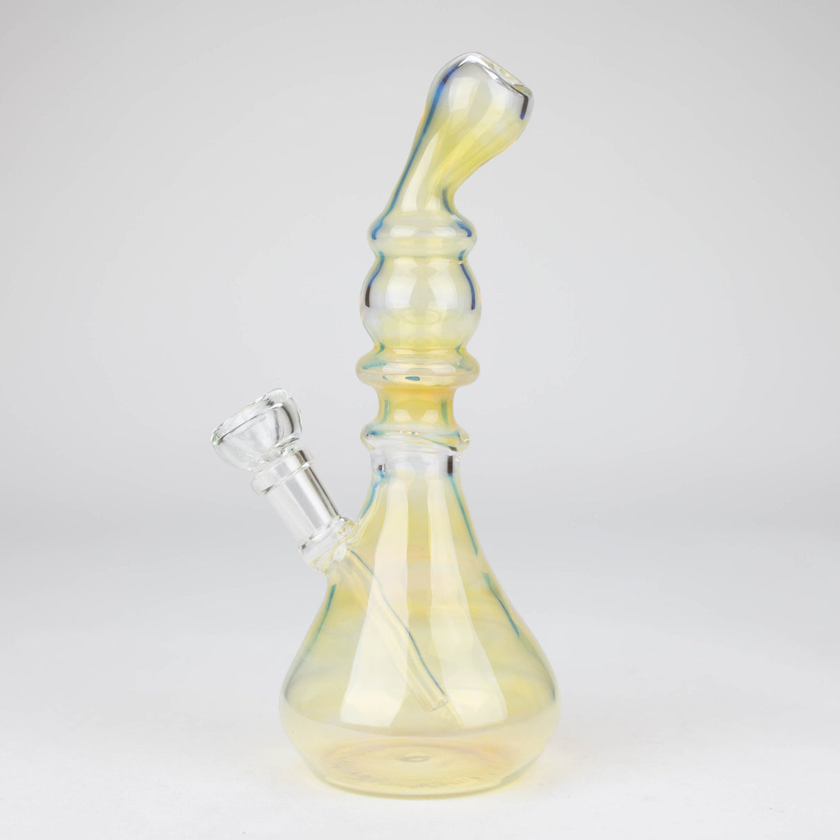 9" Bent Neck Fixed Diffuser Bong