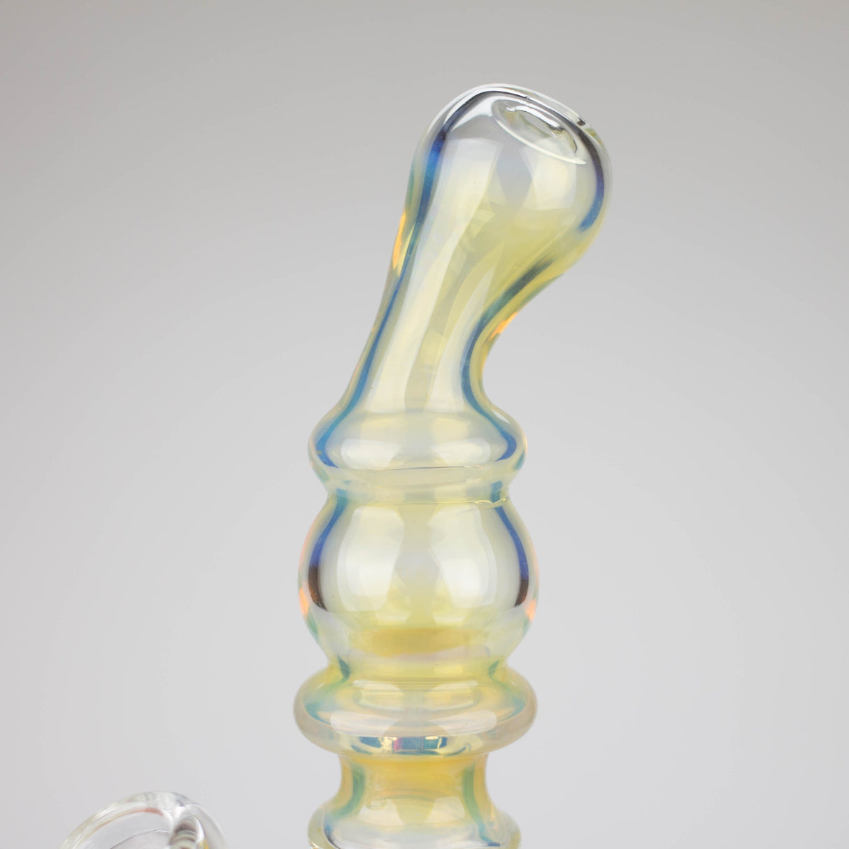9" Bent Neck Fixed Diffuser Bong