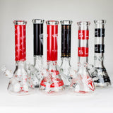 TSLA 14" Glow-in-the-Dark 9mm Glass Bong