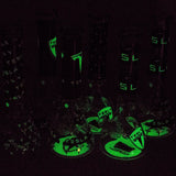 TSLA 14" Glow-in-the-Dark 9mm Glass Bong