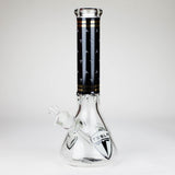 TSLA 14" Glow-in-the-Dark 9mm Glass Bong
