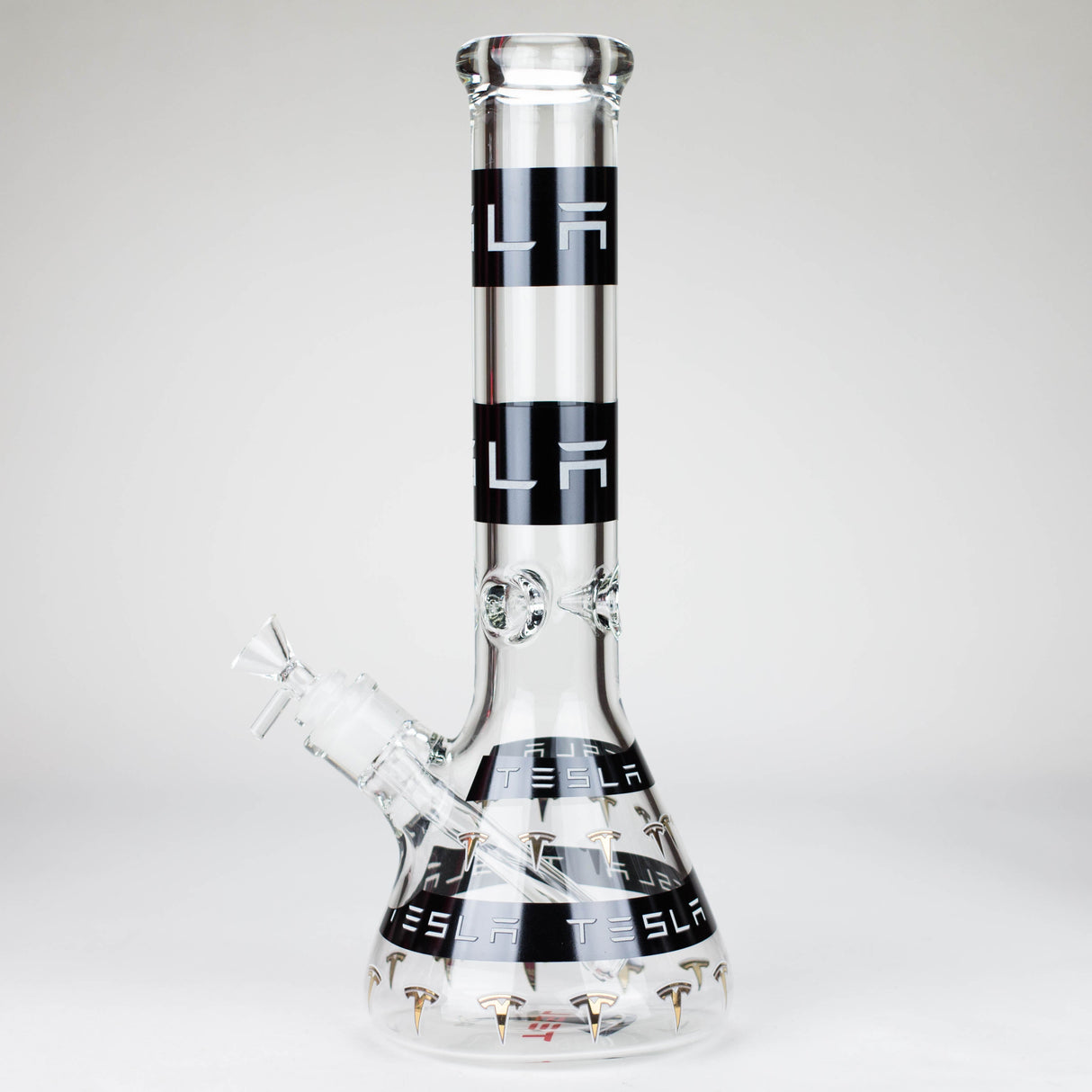 TSLA 14" Glow-in-the-Dark 9mm Glass Bong