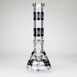 TSLA 14" Glow-in-the-Dark 9mm Glass Bong