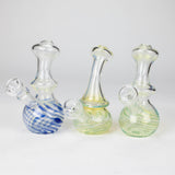 5" Fancy Mini Bong with Fixed Stem Diffuser