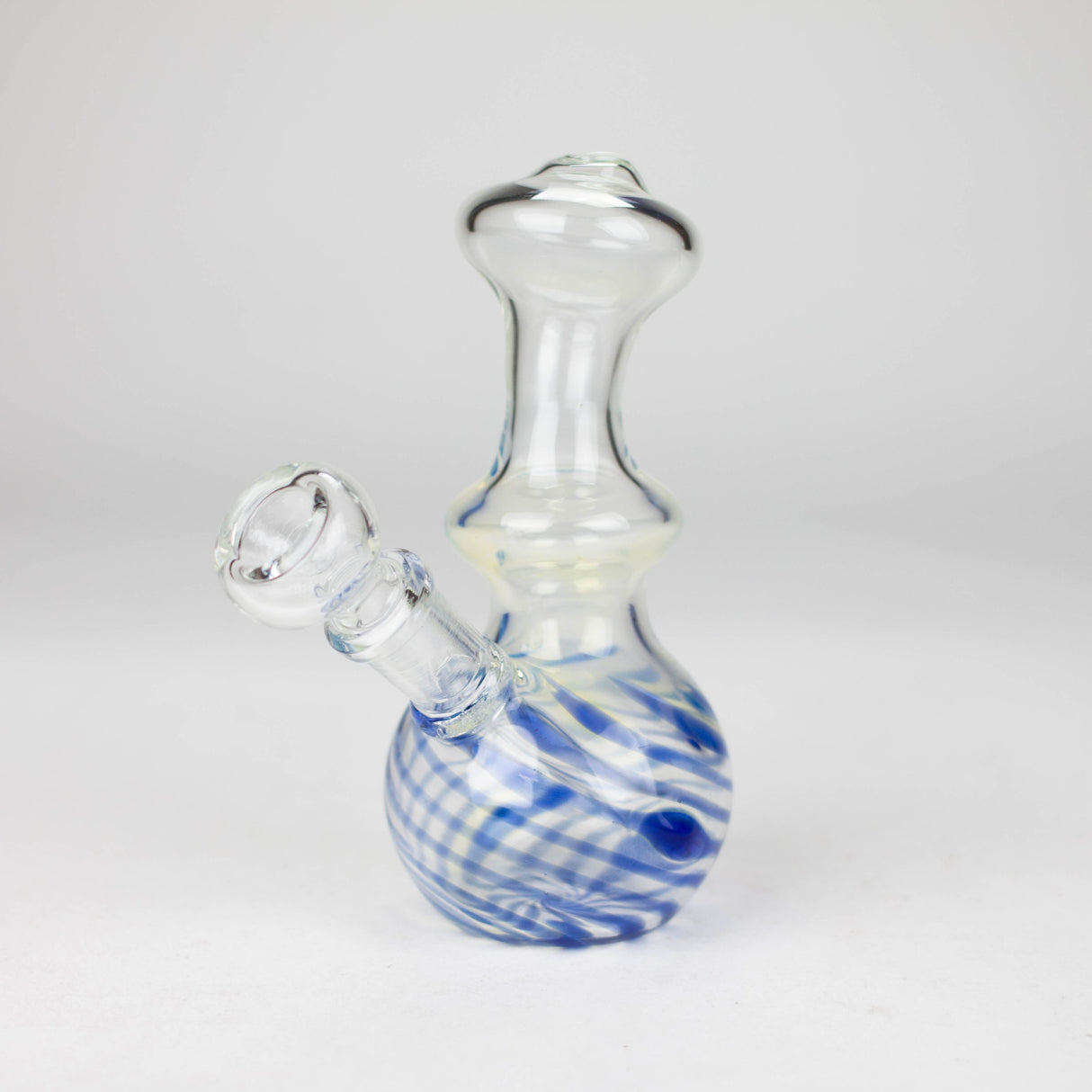 5" Fancy Mini Bong with Fixed Stem Diffuser