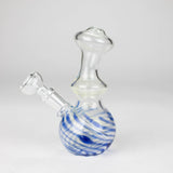 5" Fancy Mini Bong with Fixed Stem Diffuser