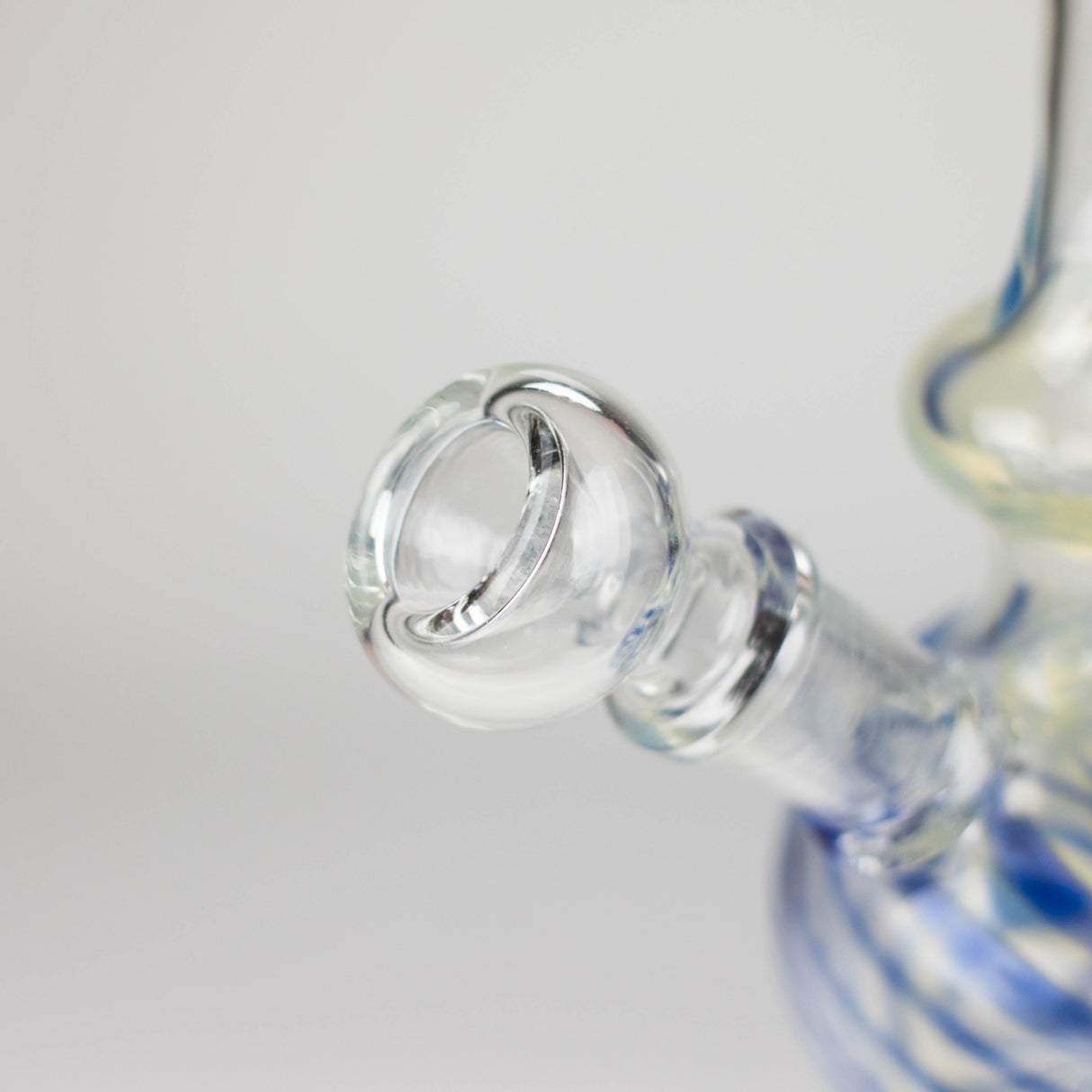 5" Fancy Mini Bong with Fixed Stem Diffuser