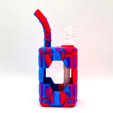 7" Silicone Juice Box Bong with Logo