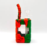 7" Silicone Juice Box Bong with Logo