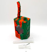 7" Silicone Juice Box Bong with Logo