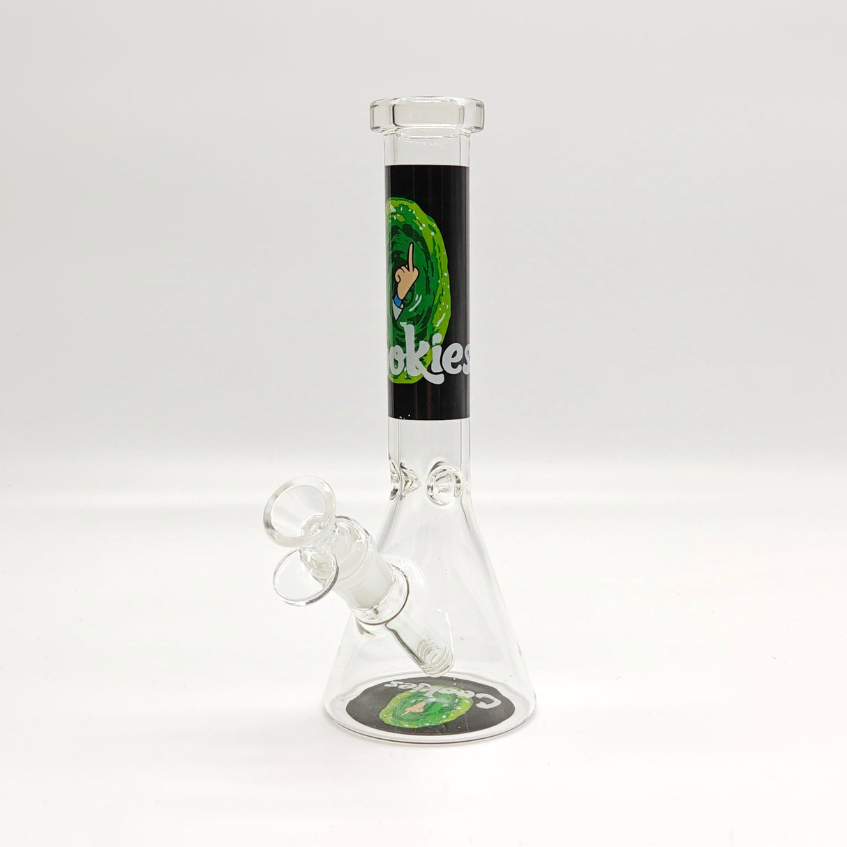 9" Character Design Beaker Bong with Diffused Downstem