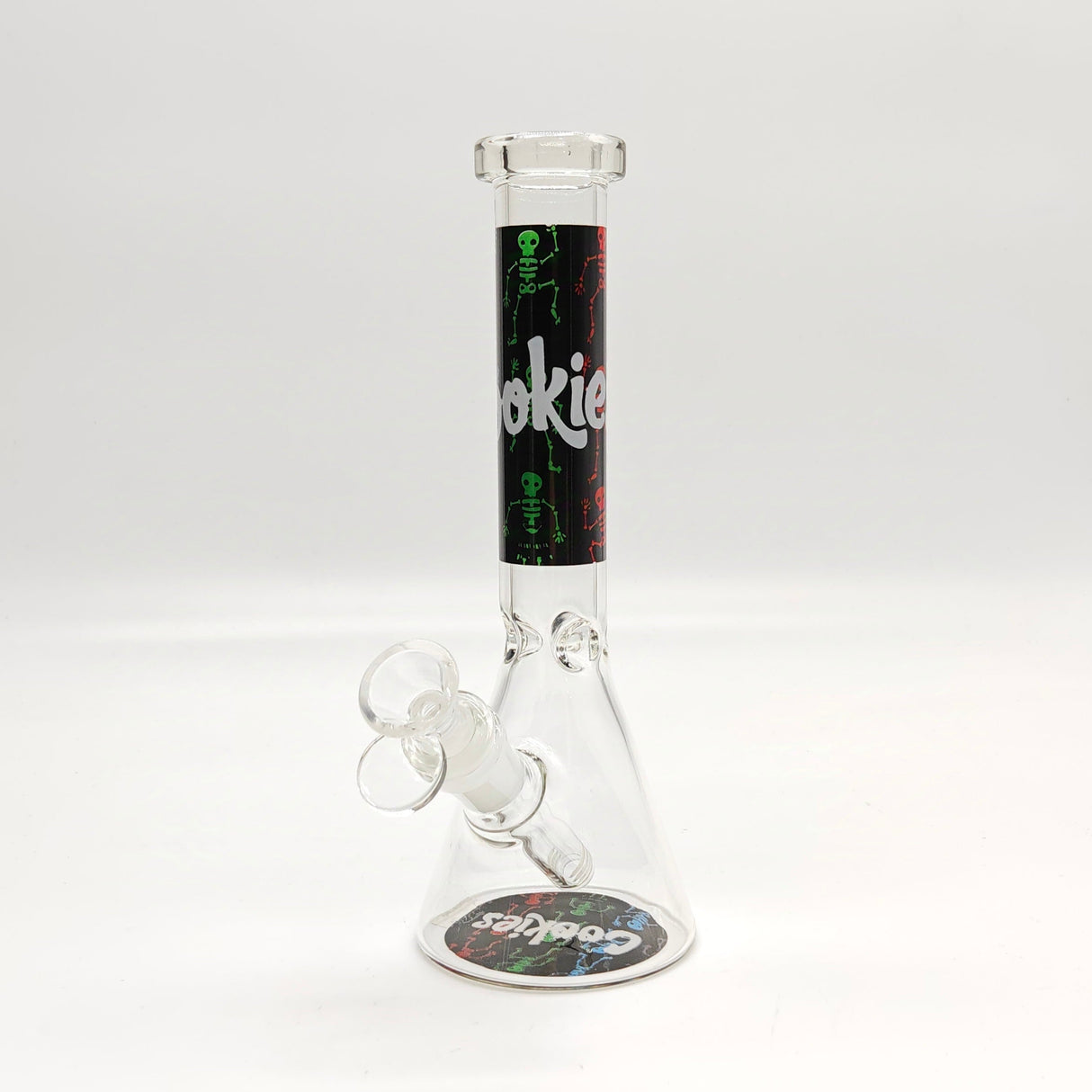 9" Character Design Beaker Bong with Diffused Downstem