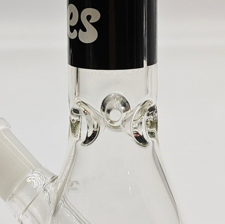 9" Character Design Beaker Bong with Diffused Downstem