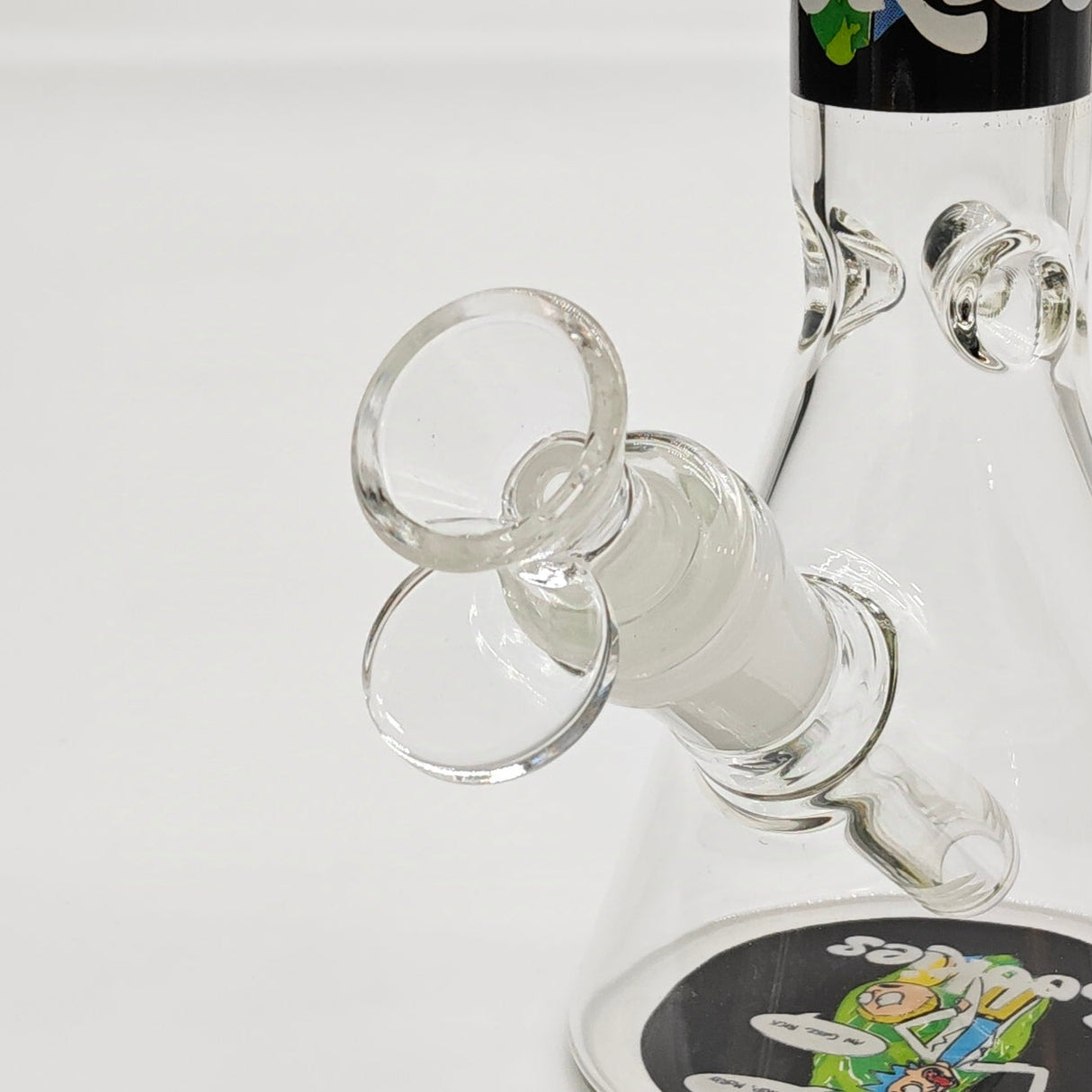 9" Character Design Beaker Bong with Diffused Downstem