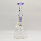 Fortune | 14" 7mm Tree Percolator Beaker Glass Bong [P145007]