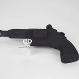 7.5" Matte Pistol-Shaped Glass Bong