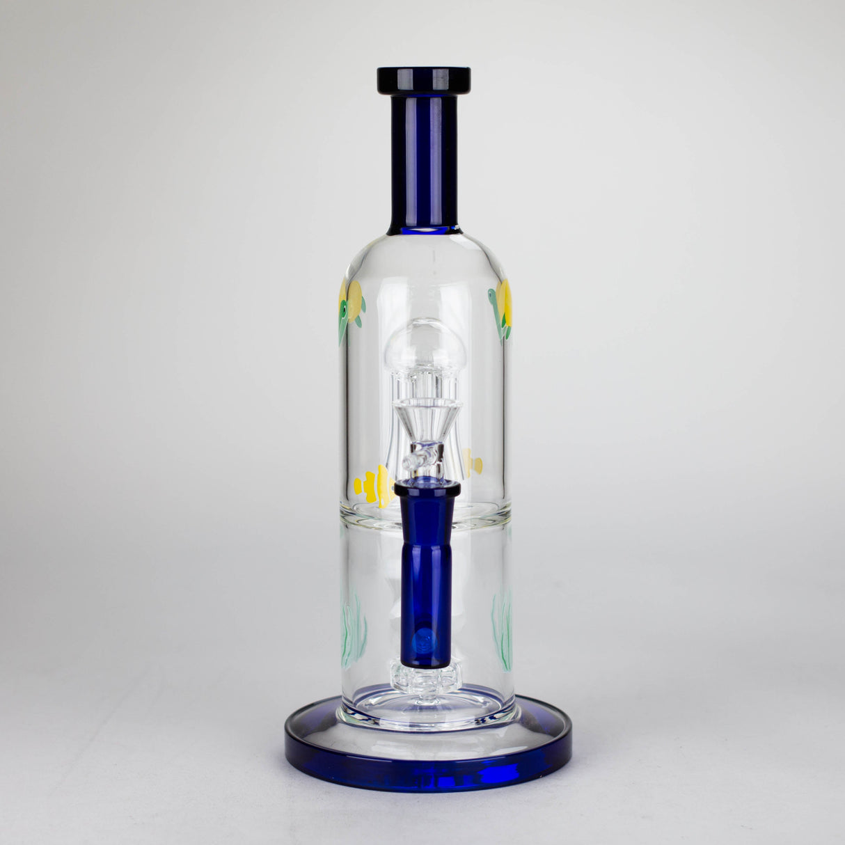 10.5" Tropical Ocean Glass Bong