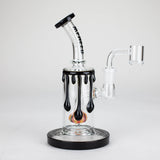 WENEED | 7" Pumpkin Flow Glass Bong