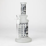 10" Cosmic Phantom Glow Glass Bong