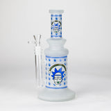 10" Cosmic Phantom Glow Glass Bong