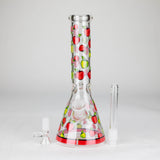 777 Smoke Glass Bong 10" Happy Valentine’s Day Fruit Design Glass Bong 10" Valentine Fruit Glass Bong | Canada