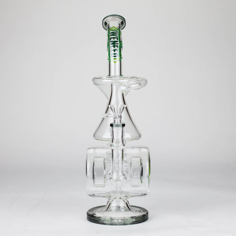 WENEED® Glass Bong WENEED | 14.5" Orbit Cyclone Glass Bong WENEED | 14.5" Orbit Cyclone Glass Bong