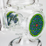 WENEED® Glass Bong WENEED | 14.5" Orbit Cyclone Glass Bong WENEED | 14.5" Orbit Cyclone Glass Bong