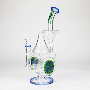 WENEED® Glass Bong WENEED | 14.5" Orbit Cyclone Glass Bong WENEED | 14.5" Orbit Cyclone Glass Bong