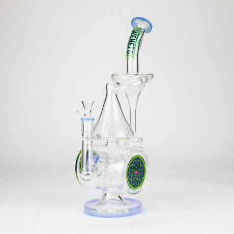 WENEED® Glass Bong WENEED | 14.5" Orbit Cyclone Glass Bong WENEED | 14.5" Orbit Cyclone Glass Bong