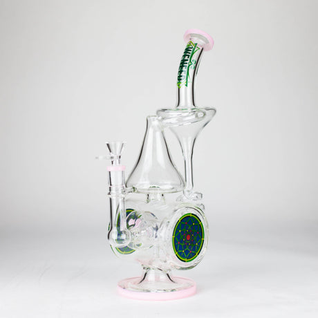 WENEED® Glass Bong WENEED | 14.5" Orbit Cyclone Glass Bong WENEED | 14.5" Orbit Cyclone Glass Bong