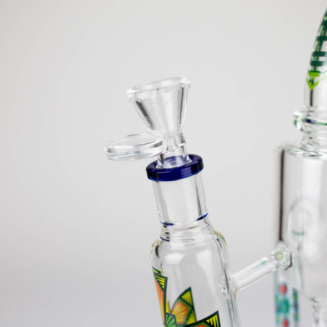 WENEED® Glass Bong WENEED | 14" Spiral Recycler Glass bong WENEED | 14" Spiral Recycler Glass bong