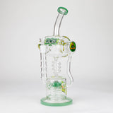 WENEED Pulse Helix 14" Stemless Glass Dab Rig