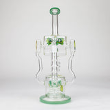 WENEED Pulse Helix 14" Stemless Glass Dab Rig