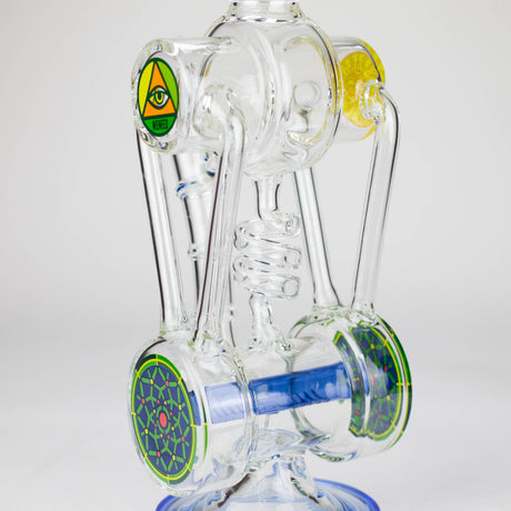WENEED® Glass Bong WENEED | 13" Galactic Vortex Glass Bong WENEED | 13" Galactic Vortex Glass Bong