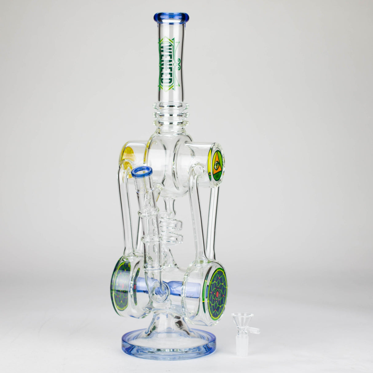 WENEED® Glass Bong WENEED | 13" Galactic Vortex Glass Bong WENEED | 13" Galactic Vortex Glass Bong
