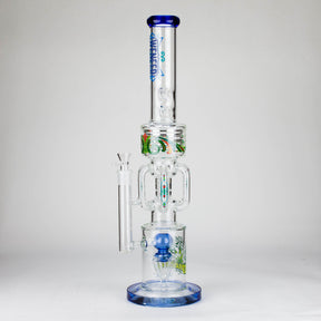 WENEED® Glass Bong WENEED | 22" Gear Perc Glass bong WENEED | 22" Gear Perc Glass bong