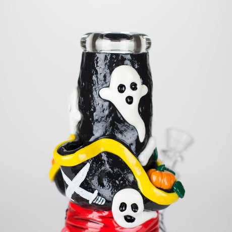 BB Canada Glass Bong 9" Pirate Sugar Skull Glass Bong with 4" Diffused Downstem Pirate Skull Bong with Diffused Downstem | Canada