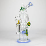 WENEED® Glass Bong WENEED | 13.5" Halo Spire Glass Bong WENEED | 13.5" Halo Spire Glass Bong