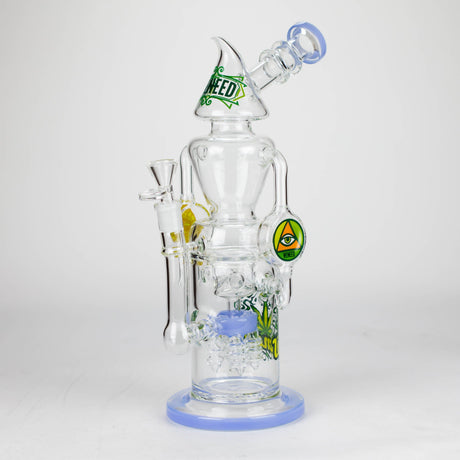 WENEED® Glass Bong WENEED | 13.5" Halo Spire Glass Bong WENEED | 13.5" Halo Spire Glass Bong