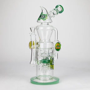 WENEED® Glass Bong WENEED | 13.5" Halo Spire Glass Bong WENEED | 13.5" Halo Spire Glass Bong
