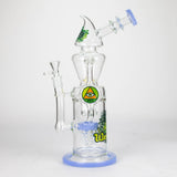 WENEED® Glass Bong WENEED | 13.5" Halo Spire Glass Bong WENEED | 13.5" Halo Spire Glass Bong