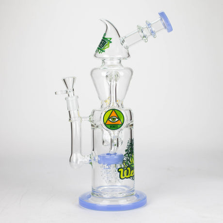 WENEED® Glass Bong WENEED | 13.5" Halo Spire Glass Bong WENEED | 13.5" Halo Spire Glass Bong