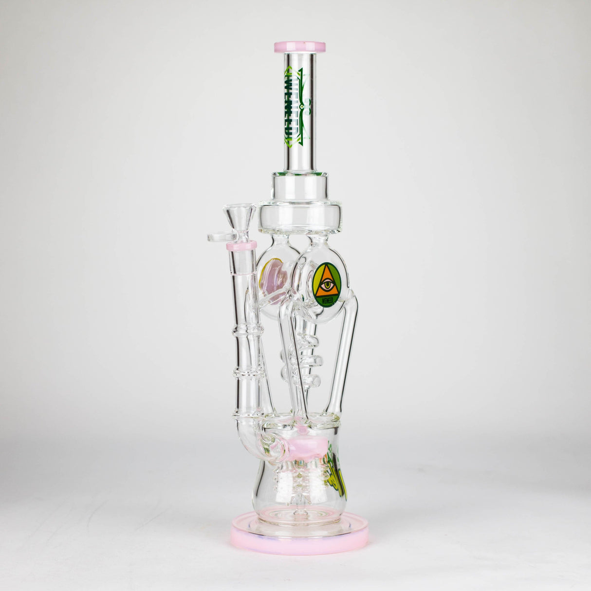 WENEED® Glass Bong WENEED | 15" Infinity Tower Glass Bong WENEED | 15" Infinity Tower Glass Bong