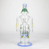 WENEED® Glass Bong WENEED | 13.5" Halo Spire Glass Bong WENEED | 13.5" Halo Spire Glass Bong